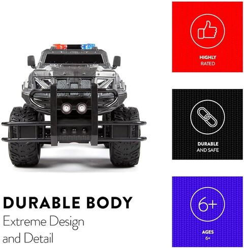World Tech Toys S.W.A.T. Truck 1: 14 RTR Electric RC Monster Truck in Saudi Arabia