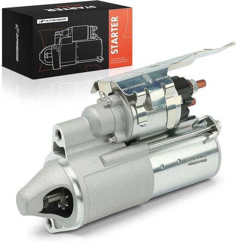 محرك A-Premium Starter متوافق مع Jeep KK Series Liberty 2008-2009 & Dodge Nitro 2007-2009، 3.7 لتر، 12 فولت 1.4 كيلو وات 10 أسنان في اتجاه عقارب الساعة، استبدال # 4801292AB، 4801292AC in Saudi Arabia