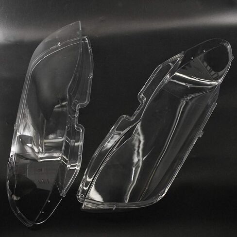 NTBL Headlight Glass Headlight Lens Plastic Cover Replacement for BMW X5 E53 Right+Left 2004-2006 in Saudi Arabia