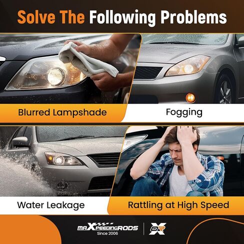 maXpeedingrods 2PCS Pair Headlight Lens Cover For Lexus Is250 300 350 2006-2013, Left & Right Side in Kuwait