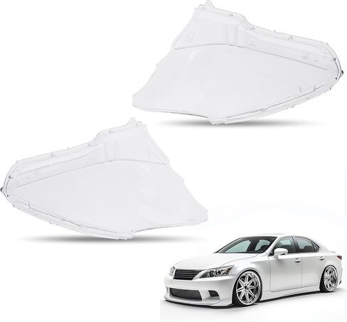 maXpeedingrods 2PCS Pair Headlight Lens Cover For Lexus Is250 300 350 2006-2013, Left & Right Side in Kuwait