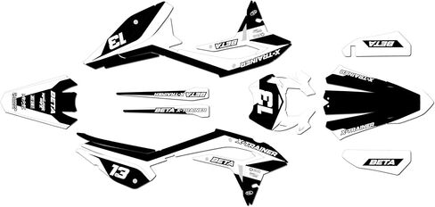 Graphics Kit for Beta XTRAINER 250 and XTRAINER 300 (2023-2026) Factory Series Tan 16 Mil - On/Off The Road - Dirt Pit Bike Motorcycle Sticker, Dirtbike Racing Decal Motocross no-Plastics in Saudi Arabia
