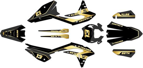 Graphics Kit for Beta XTRAINER 250 and XTRAINER 300 (2023-2026) Factory Series Tan 16 Mil - On/Off The Road - Dirt Pit Bike Motorcycle Sticker, Dirtbike Racing Decal Motocross no-Plastics in Saudi Arabia