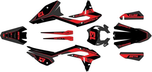 Graphics Kit for Beta XTRAINER 250 and XTRAINER 300 (2023-2026) Factory Series Tan 16 Mil - On/Off The Road - Dirt Pit Bike Motorcycle Sticker, Dirtbike Racing Decal Motocross no-Plastics in Saudi Arabia