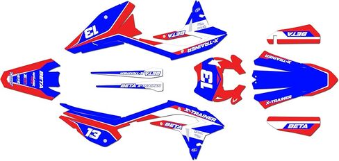 Graphics Kit for Beta XTRAINER 250 and XTRAINER 300 (2023-2026) Factory Series Tan 16 Mil - On/Off The Road - Dirt Pit Bike Motorcycle Sticker, Dirtbike Racing Decal Motocross no-Plastics in Saudi Arabia