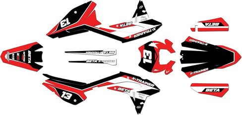Graphics Kit for Beta XTRAINER 250 and XTRAINER 300 (2023-2026) Factory Series Tan 16 Mil - On/Off The Road - Dirt Pit Bike Motorcycle Sticker, Dirtbike Racing Decal Motocross no-Plastics in Saudi Arabia