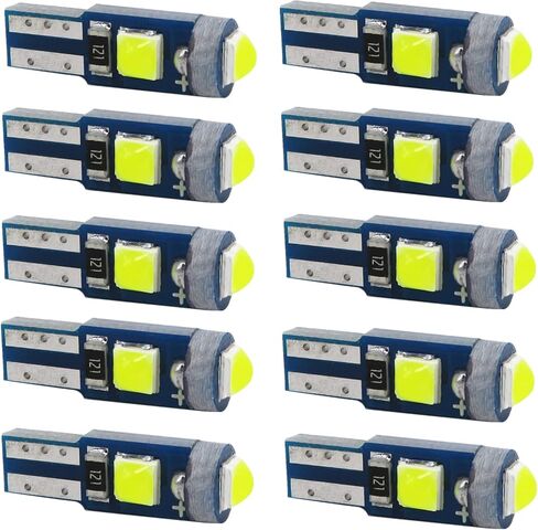 WLJH High Bright White Instrument Cluster Panel Warning Indicator Gauge Lights Bulb Full Dash Led Kits for 2000-2004 Toyota Avalon, Pack of 18 in Kuwait