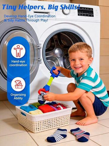Claw Grabber Toy for Kids, Blue Robot Arm Hand Claw Pickup Tool, 15.7 Inch Flexible Grabber Claw, Interactive Mechanical Hand Toy in Saudi Arabia