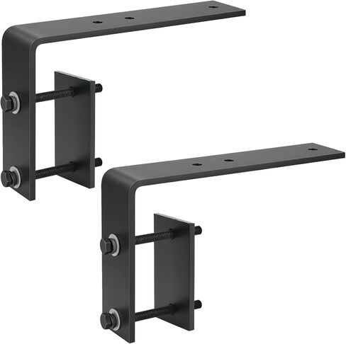 2 Pcs 91006 L-Shaped Light Bar Mounting Bracket Kit, Light Bar Mounts Universal for Strobe Off-Road, Compatible with Truck, SUV, UTV, ATV in Saudi Arabia