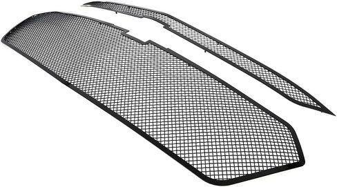 APS Compatible with Chevy Traverse 2018-2021 Main Upper Stainless Steel Chrome Mesh Front Grill Grille Insert C75193T in Kuwait