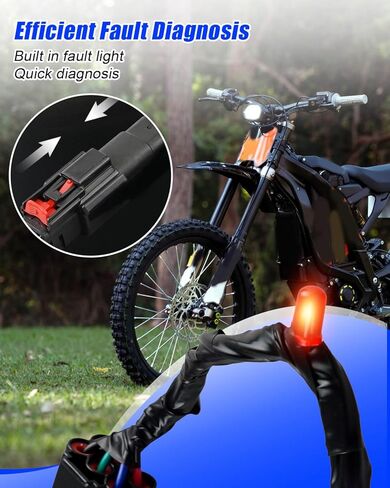 كابل محول تشخيصي 6PIN مناسب لـ Surron Light Bee X وSurron Light Bee S، أجزاء كابل كشف الأخطاء in Kuwait