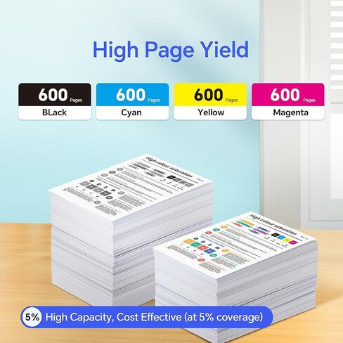 CLI-65 Ink Cartridges Replacement for Canon CLI65 CLI-65 Ink Cartridges Compatible with PIXMA PRO-200 PIXMA PRO-200S Printer (8 Pack, 1BK, 1GY, 1LGY, 1C, 1PC, 1M, 1PM, 1Y) in Saudi Arabia