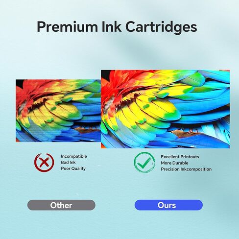 CLI-65 Ink Cartridges Replacement for Canon CLI65 CLI-65 Ink Cartridges Compatible with PIXMA PRO-200 PIXMA PRO-200S Printer (8 Pack, 1BK, 1GY, 1LGY, 1C, 1PC, 1M, 1PM, 1Y) in Saudi Arabia