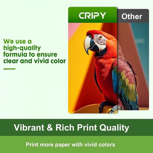 CRIPY 65XL 65 Black Ink Cartridges Combo Pack Replacement for HP 65 65XL Ink Cartridges for DeskJet 3755 3772 3700 2600 Envy 5055 5000 5052 5058 5070 Printers (2 Pack, Black) in Saudi Arabia