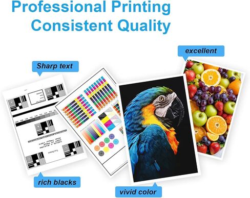 64XL 3Pack Ink Cartridges (2 Black and 1 Color) Replacement for Envy Photo 7855 7858 7155 7158 6255 6258 Inspire 7200e 7900e 7955e Printer in Saudi Arabia