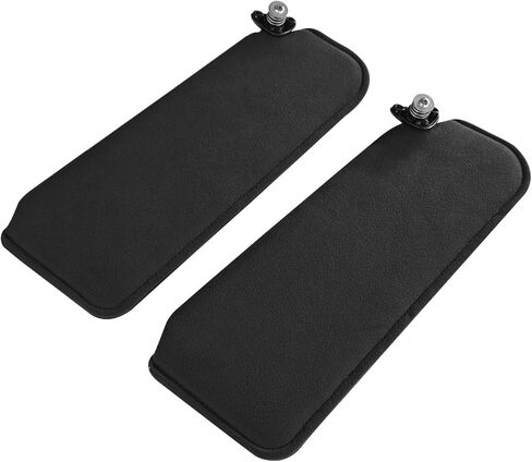 1 Pair SV-150 Car Sun Visor, Black Sun Visor Fits for 1993-2002 Pontiac Firebird Chevy Camaro (Without Mirror) in Saudi Arabia