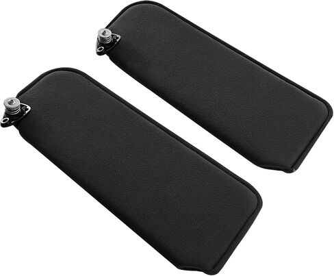 1 Pair SV-150 Car Sun Visor, Black Sun Visor Fits for 1993-2002 Pontiac Firebird Chevy Camaro (Without Mirror) in Saudi Arabia