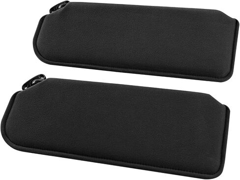 1 Pair SV-150 Car Sun Visor, Black Sun Visor Fits for 1993-2002 Pontiac Firebird Chevy Camaro (Without Mirror) in Saudi Arabia