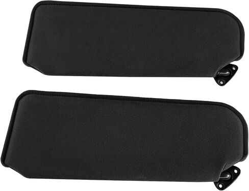 1 Pair SV-150 Car Sun Visor, Black Sun Visor Fits for 1993-2002 Pontiac Firebird Chevy Camaro (Without Mirror) in Saudi Arabia
