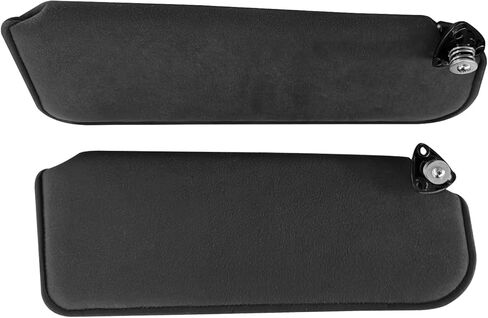 1 Pair SV-150 Car Sun Visor, Black Sun Visor Fits for 1993-2002 Pontiac Firebird Chevy Camaro (Without Mirror) in Saudi Arabia