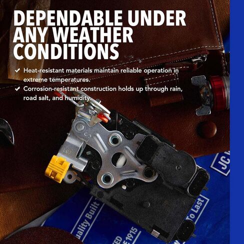 JC Whitney JFBAJCWDLA00718 مشغل قفل الباب الخلفي الأيمن - متوافق مع Ford F-150 2018-2019 - مع أقفال الطاقة/التلقائية in Kuwait