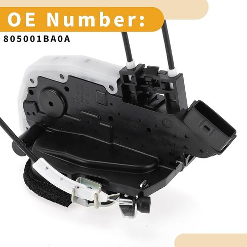 محرك قفل الباب الكهربائي رقم 805001BA0A مجموعة المحرك مزلاج الباب الأمامي الأيمن للراكب لسيارة إنفينيتي EX35 2008-2012 لسيارة إنفينيتي QX50 2014-2017 مع كابل in Kuwait