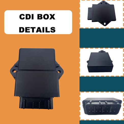 CDI Box Fits for Suzuki Quadsport Z400 LTZ400 LTZ400Z 2003-2004 Replace Part No. 32900-07G00 49-5352 160-02054 9900-5142 with Starter Solenoid Relay&Ignition Coil and Spark Plug in Kuwait