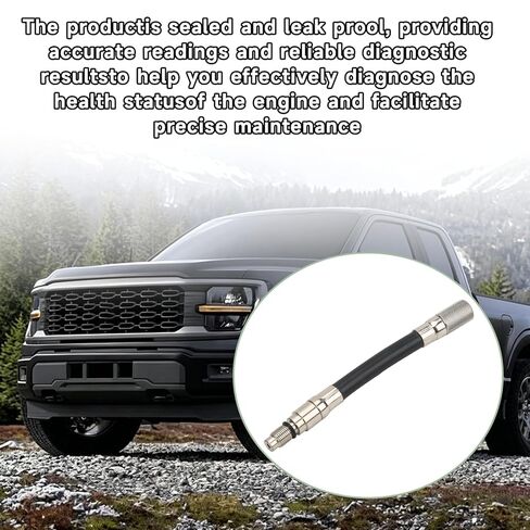 12mm Compression Tester Adapter 5608 for Ford 4.6L 5.4L 6.8L 3-Valve Engines 2008+ Triton Spark Plug Thread Adapter Automotive Engine Compression Test Tool in Saudi Arabia