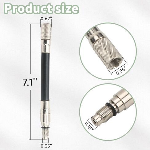 12mm Compression Tester Adapter 5608 for Ford 4.6L 5.4L 6.8L 3-Valve Engines 2008+ Triton Spark Plug Thread Adapter Automotive Engine Compression Test Tool in Saudi Arabia