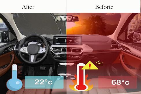 Car Windshield Sunshade Cover for Audi Q5 Q3 A4 A3 A5 A6 A7 A8 Q7 Q8 S6 S7 S8 Accessories 2025 2016-2025, 2 Layers Sun Shield Car Window Shade Foldable Window Shade Sun Visor Protector in Saudi Arabia