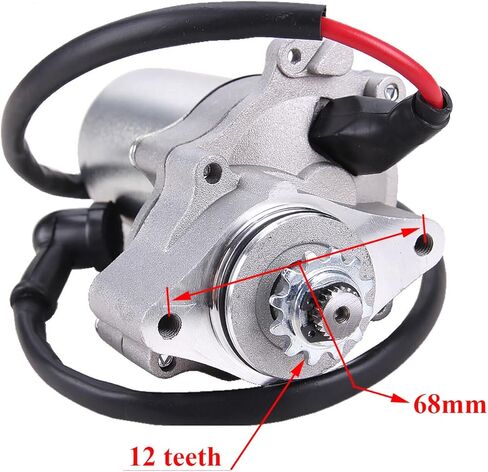 Starter Motor 2 Bolt Lower Bottom Mount for 50cc 70cc 90cc 110cc 125cc Dirt Bikes Go Karts ATV Pit Bike Dune Buggy Sandrail Quad 4 Wheelers SSR Roketa Taotao Coolster Jonway SunL in Kuwait