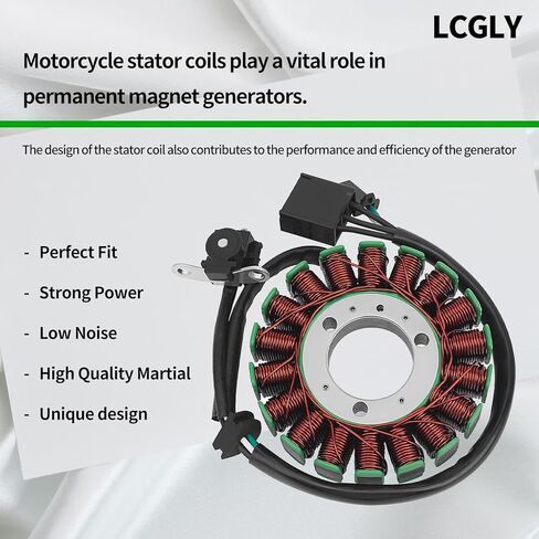 Magneto Stator Coil 21003-0128 Compatible with Kawasaki EX250 (ABS) Ninja,EX250 250 R Ninja,EX300 Ninja ABS 2013-2017/ER250 Z250 2013-2014,ER250 Z250 (ABS)2015-2017,ER300 Z300 (ABS) 2015-2016 in Kuwait