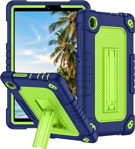 for TCL Tab 8 LE Tablet Case,Shoulder Strap Soft Silicone&Hard Back Shockproof Kids Friendly Case for TCL Tab 8 LE/TCL Tab 8 WiFi/TCL TAB 8V/TCL Tab 8 SE/TCL Tab 8 Plus 8 Inch(Black/Black) in Saudi Arabia