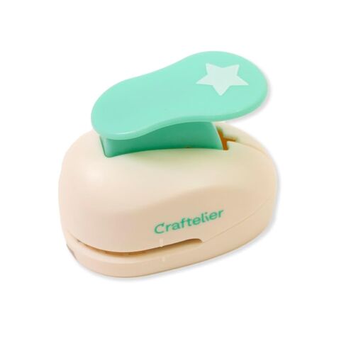 Craftelier - Star Punch 5/8" (1,58m) Diameter, Lever Punch for Paper and Cardstock, Ideal for Scrapbooking and Crafts, Size 2.36 x 1.57 x 2.16 Inches in Kuwait