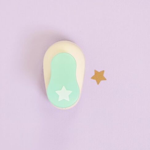 Craftelier - Star Punch 5/8" (1,58m) Diameter, Lever Punch for Paper and Cardstock, Ideal for Scrapbooking and Crafts, Size 2.36 x 1.57 x 2.16 Inches in Kuwait