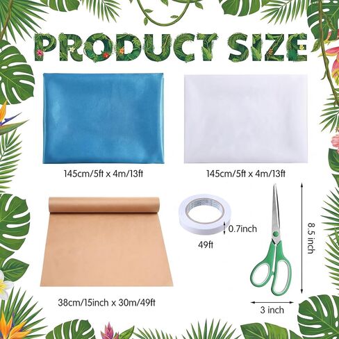 6.56 ft 2026 VBS Waterfalls DIY 3D Cardboard Rainforest Falls Backdrop Decorations Craft with Kraft Paper Waterfalls Fabric Rainforest Scene Construction Decor, VBS Sunday School Religious Background in Kuwait