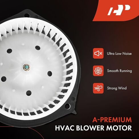 مجموعة مقاومة ومحرك منفاخ التدفئة والتهوية وتكييف الهواء (HVAC) A-Premium متوافقة مع مركبات شيفروليه وبويك وبونتياك - إمبالا وإمبالا المحدودة ومونت كارلو ولاكروس وغراند بريكس - الجانب الأمامي، مجموعة مكونة من قطعتين in Kuwait