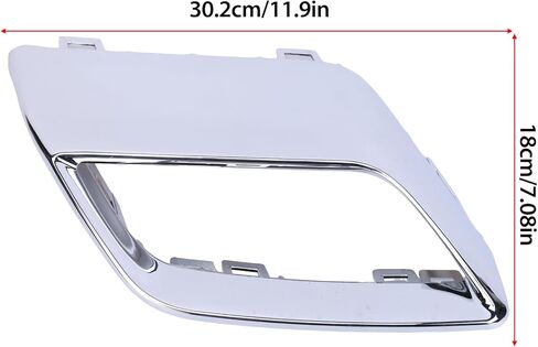 3CN807834A2ZZ Right Bumper Cover Exhaust Pipe Hole Trim Compatible with Volkswagen Atlas 2021 2022 2023 2024 2025, Exhaust Outputs Frame Cover Passenger Side Exhaust Pipe Hole Trim in Kuwait