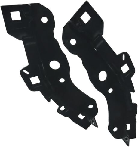 Riloer Front Support Bracket, Replace 50543942, 50543943, ABS Support Bracket, Compatible with Alfa Romeo Stelvio 2016-2023, Black, 2 pcs in Kuwait