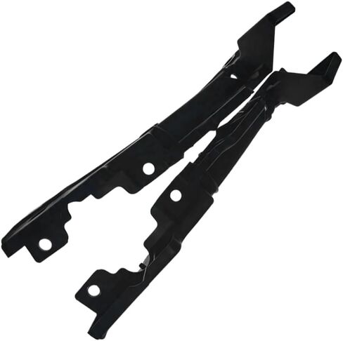 Riloer Front Support Bracket, Replace 50543942, 50543943, ABS Support Bracket, Compatible with Alfa Romeo Stelvio 2016-2023, Black, 2 pcs in Kuwait