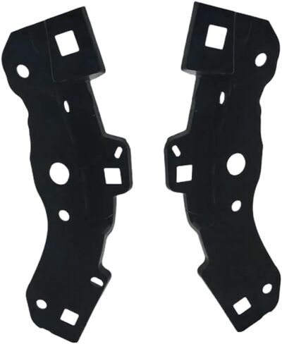 Riloer Front Support Bracket, Replace 50543942, 50543943, ABS Support Bracket, Compatible with Alfa Romeo Stelvio 2016-2023, Black, 2 pcs in Kuwait