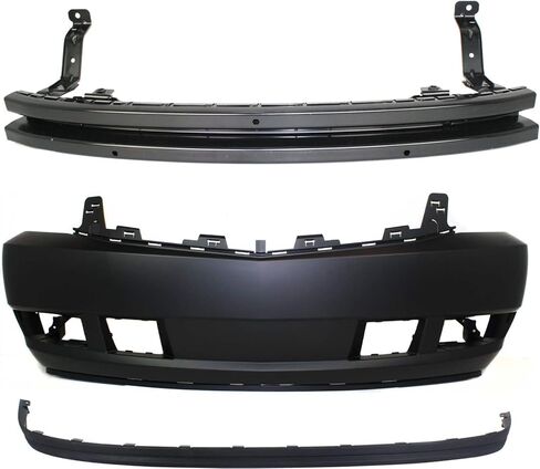 Garage-Pro Kit Front (1) Bumper Cover, (1) Bumper Reinforcement, and (1) Lower Air Deflector Compatible with 2007-2014 Cadillac Escalade, Fits 2007-2014 Escalade ESV & 2008-2013 Escalade EXT in Kuwait