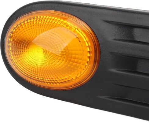 Tissting الجانب ضوء علامة الإسكان العنبر ل MINI Hatch R56 R57 Clubman R55 Coopers Roadster - تصميم ملائم بدقة مع مشبك لتعزيز السلامة للقيادة الليلية in Kuwait