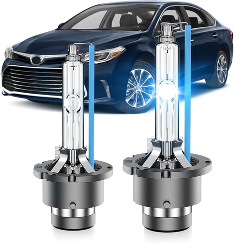 Fit for 2011-2016 Toyota Avalon Sienna Venza D4S HID Xenon Headlight Bulbs, 350% Brightness, High Low Beam Light Bulb, 8000K White Blue, Plug and Play, Pack of 2 in Saudi Arabia