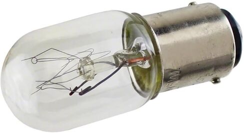 (2 Pack) Sewing Machine Light Bulb Push in Turn & Lock (15W/120V) fit for Kenmore Viking -Replaces 6797, 3815, 6810, 000009803, 200908106 in Kuwait