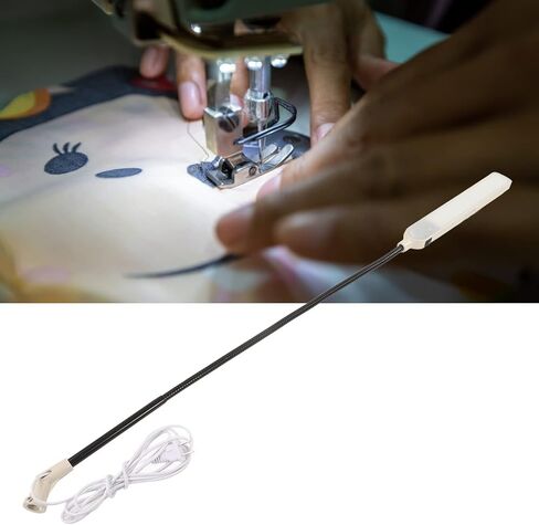 LED Sewing Light, Industrial Sewing Machines Sewing Machine Thread Stand LED Light 10W 64 Lamp Beads for Workbench Lathe US Plug in Saudi Arabia