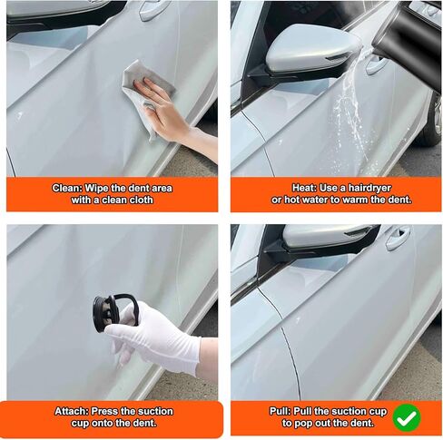 Car Dent Removal Tools, Dent Puller Set for Car Repairs, Window Handles, Refrigerator Doors, Mirrors, and Phone Screen Removal in Saudi Arabia