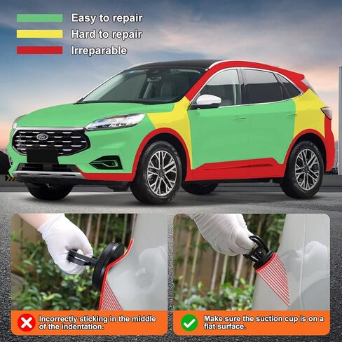Car Dent Removal Tools, Dent Puller Set for Car Repairs, Window Handles, Refrigerator Doors, Mirrors, and Phone Screen Removal in Saudi Arabia