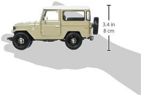 مجموعة موتور ماكس 1:24 دبليو/بي بلاتينيوم تويوتا FJ40 MJ حصرية، باللون الأخضر in Kuwait