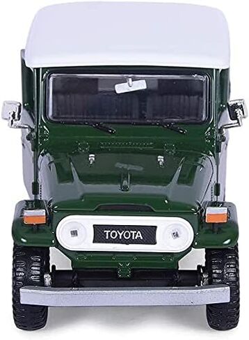 مجموعة موتور ماكس 1:24 دبليو/بي بلاتينيوم تويوتا FJ40 MJ حصرية، باللون الأخضر in Kuwait